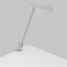 Splitty Desk Lamp with two-piece desk clamp, Silver