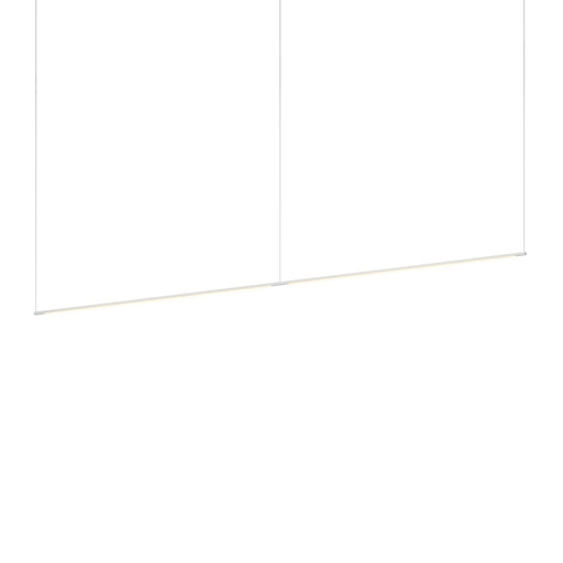 Z-Bar Pendant Linear, Silver, 96" (2 x 48" light bars)