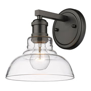 Carver Bath Sconce in Matte Black