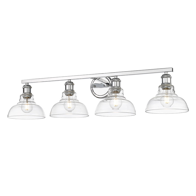 Carver 4-Light Bath Vanity Light in Chrome