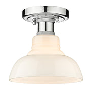 Carver Flush Mount in Chrome