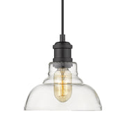 Carver Mini Pendant in Matte Black