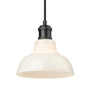 Carver Mini Pendant in Matte Black