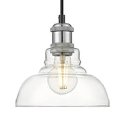 Carver Mini Pendant in Chrome