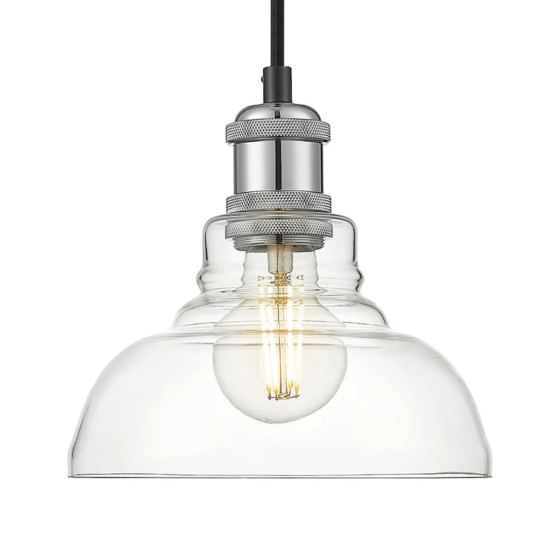 Carver Mini Pendant in Chrome