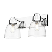 Remy 2-Light Bath Vanity Light in Chrome