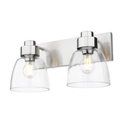 Remy 2-Light Bath Vanity Light in Pewter
