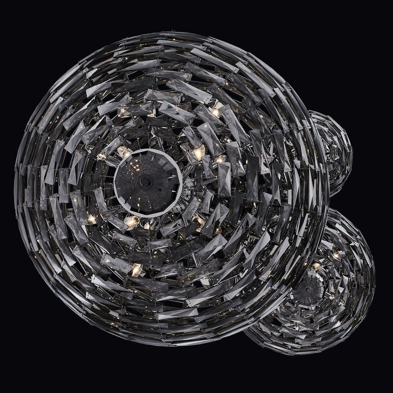 Alta 37-Light Pendant in Black Nickel