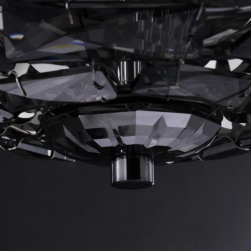 Alta 27-Light Foyer Pendant in Black Nickel