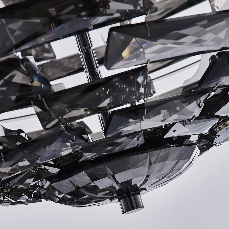 Alta 36-Light Foyer Pendant in Black Nickel
