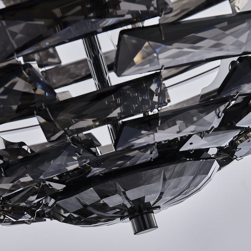 Alta 40-Light Pendant in Black Nickel