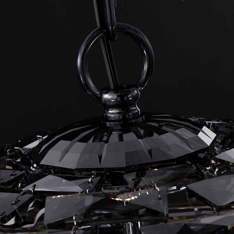 Alta 33-Light Foyer Pendant in Black Nickel