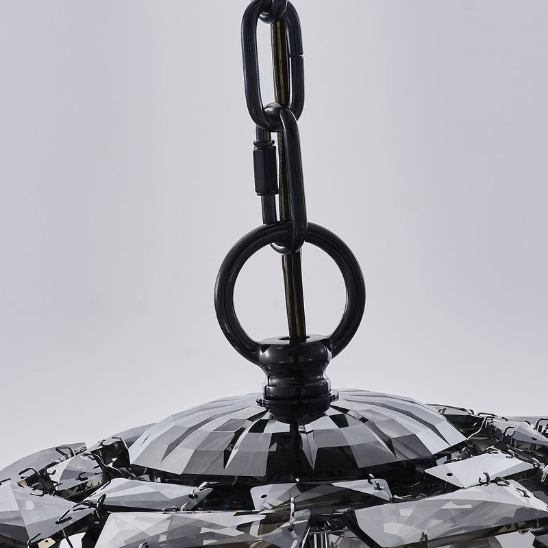 Alta 30-Light Foyer Pendant in Black Nickel