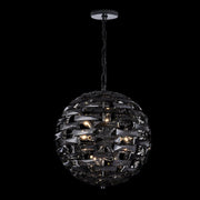 Alta 9-Light Pendant in Black Nickel