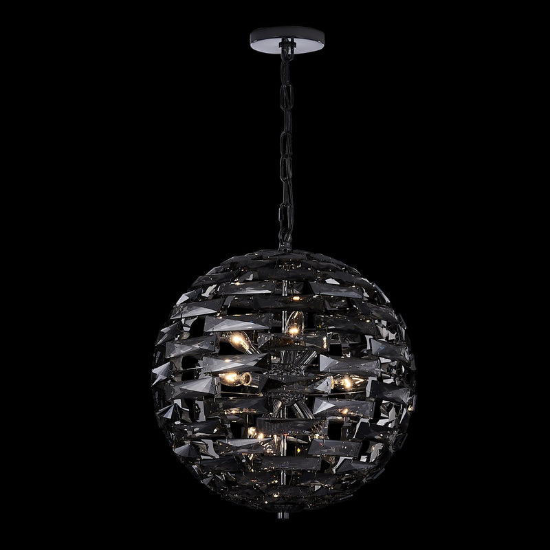 Alta 9-Light Pendant in Black Nickel