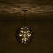 Alta 9-Light Pendant in Black Nickel