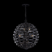 Alta 12-Light Pendant in Black Nickel