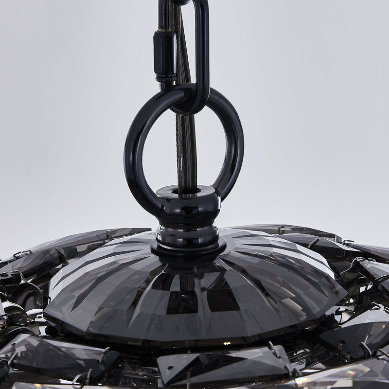 Alta 12-Light Pendant in Black Nickel