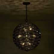 Alta 12-Light Pendant in Black Nickel