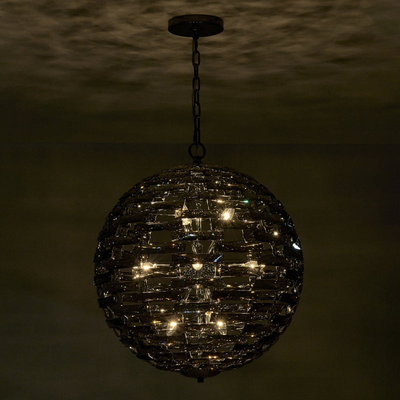 Alta 12-Light Pendant in Black Nickel