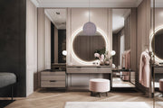 Lina 18" LED Globe Pendant in Polished Chrome