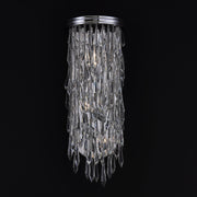 Frangia 3-Light Wall Sconce in Polished Chrome