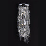 Frangia 3-Light Wall Sconce in Polished Chrome