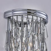 Frangia 3-Light Wall Sconce in Polished Chrome