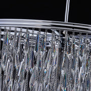 Frangia 12-Light Chandelier in Polished Chrome