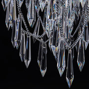 Frangia 12-Light Chandelier in Polished Chrome