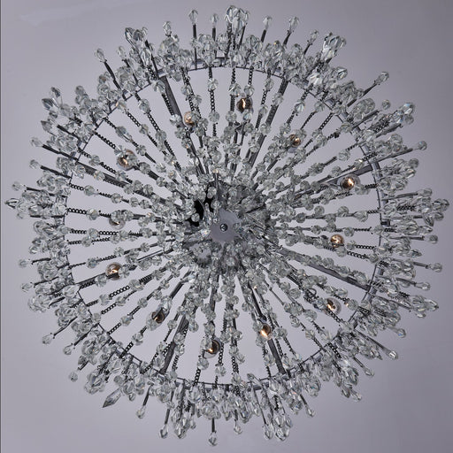 Frangia 12-Light Chandelier in Polished Chrome