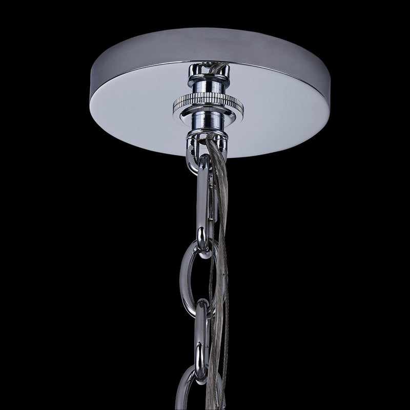 Frangia 12-Light Chandelier in Polished Chrome