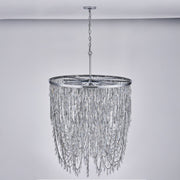 Frangia 18-Light Chandelier in Polished Chrome