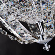 Scudo 20-Light Chandelier in Polished Chrome