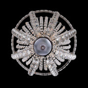 Scudo 20-Light Chandelier in Polished Chrome