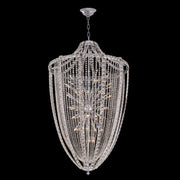 Scudo 72-Light Chandelier in Polished Chrome
