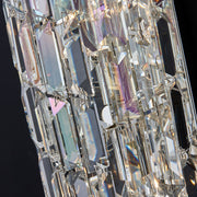 Vortice 2-Light Wall Sconce in Polished Silver