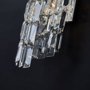 Vortice 2-Light Wall Sconce in Polished Silver