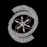 Vortice 7-Light Chandelier in Polished Silver