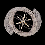 Vortice 13-Light Chandelier in Polished Silver