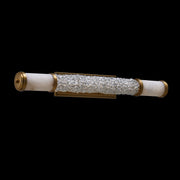 Tubo LED Bath Vanity Light in True Brass