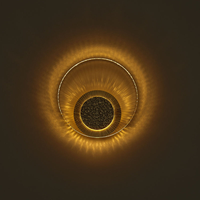 Girare Small LED Wall Sconce in Gold