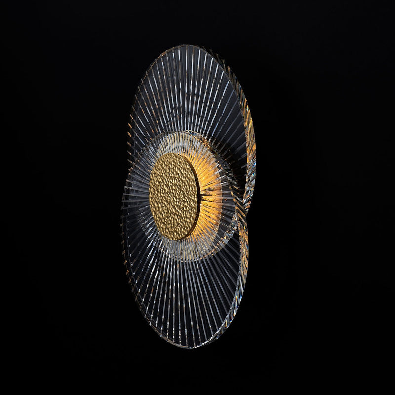 Girare Large LED Wall Sconce in Gold