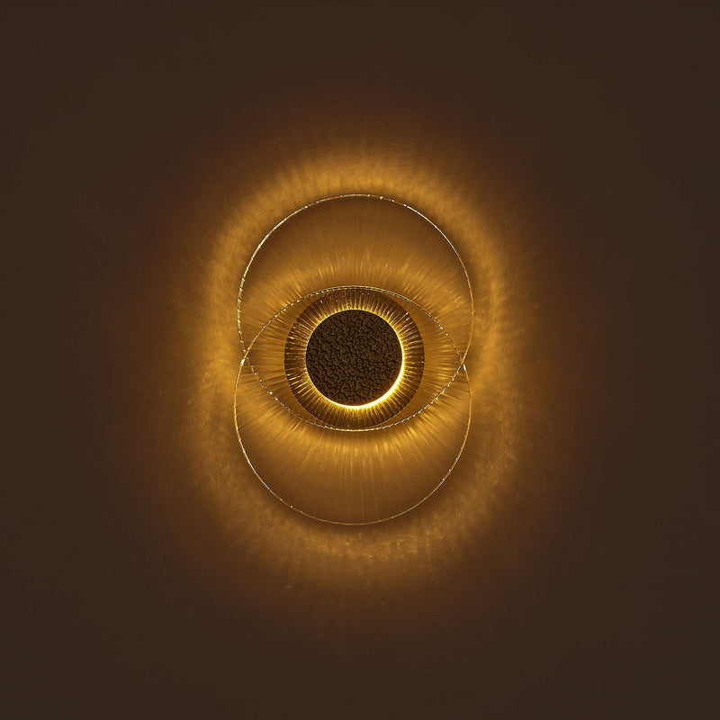 Girare Large LED Wall Sconce in Gold