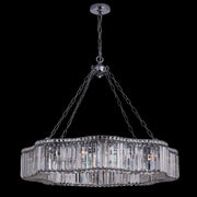 Corda 12-Light Chandelier in Polished Chrome