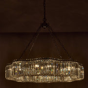 Corda 12-Light Chandelier in Polished Chrome