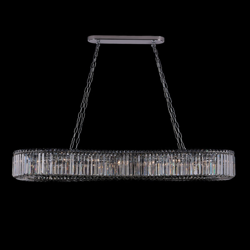 Corda 18-Light Linear Pendant in Polished Chrome