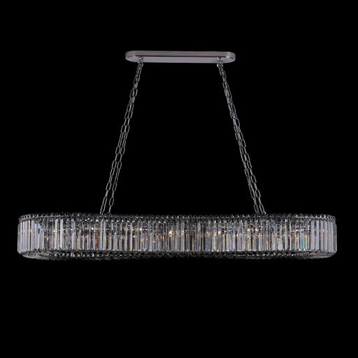 Corda 18-Light Linear Pendant in Polished Chrome