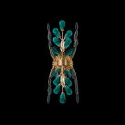 Alloro 2-Light Wall Sconce in True Brass