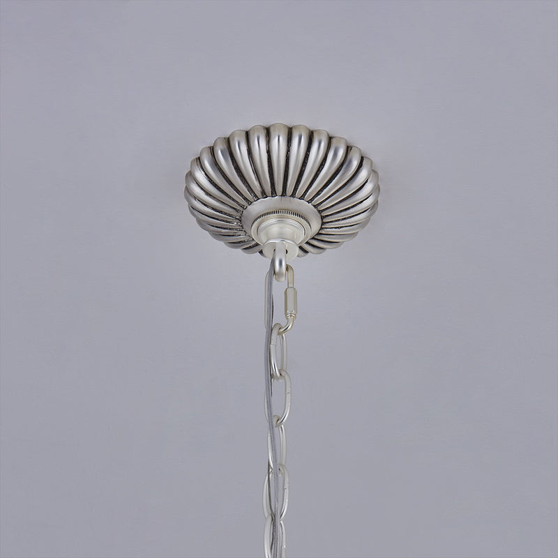 Alloro 6-Light Chandelier in Pewter
